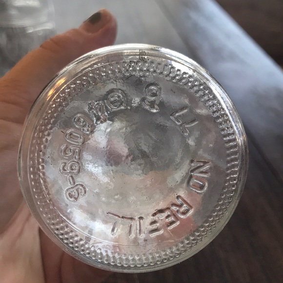 Coke and Dr Pepper glass bottles clear - Picture 4 of 4